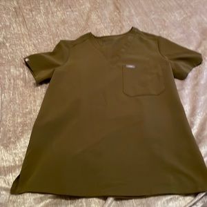 Women’s martini olive Figs Scrubs tailored for better fit